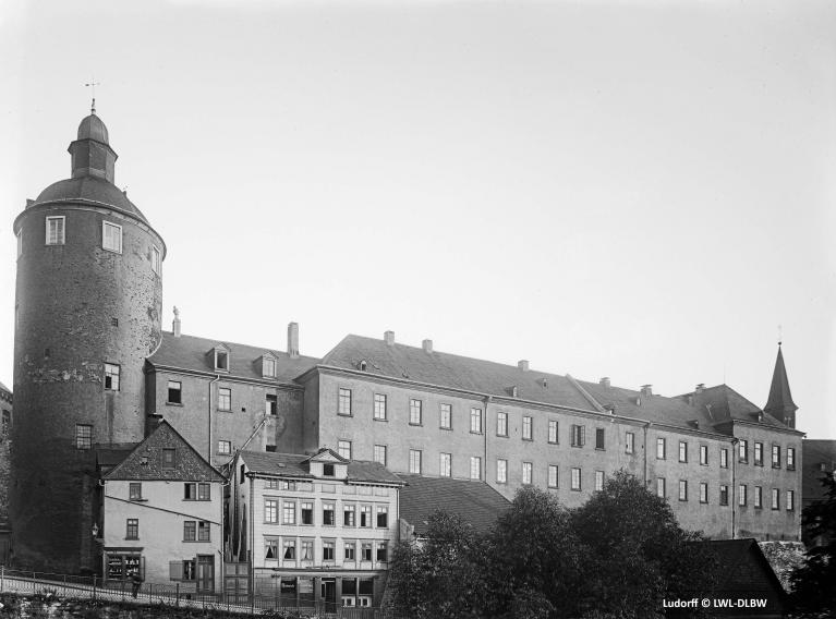 Landratsamt im Unteren Schloss 1863