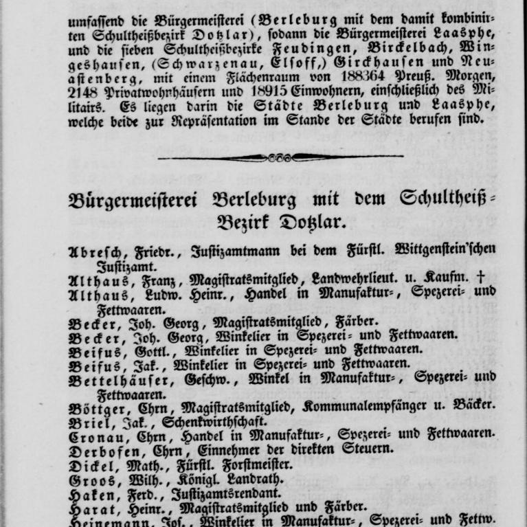 Gewerbeadressbuch 1838 – 2/6