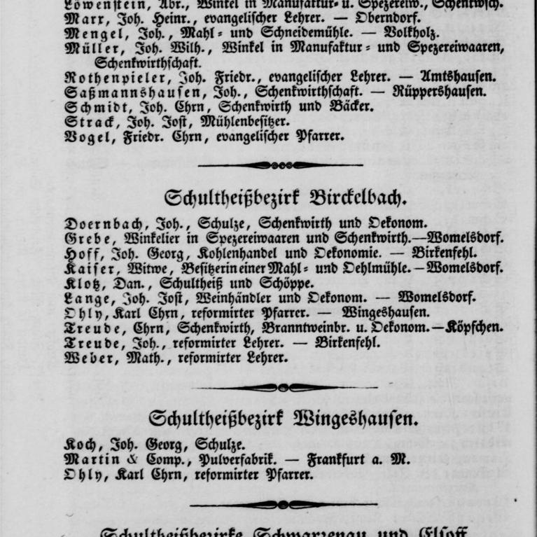 Gewerbeadressbuch 1838 – 6/6