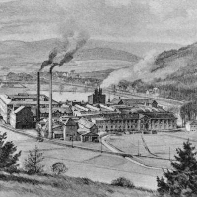 Ansicht der Amalienhütte von 1917