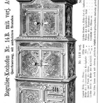 Prospektwerbung Gussöfen der Amalienhütte