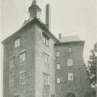 Oberes Schloss in Siegen 1897
